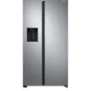 Samsung Series 8 RS68A884CSL/EU American-Style Fridge Freezer with SpaceMax™ Technology - C Rated - Silver -Appliance Pro VDEF5 SQ1 0000000035 SILVER SLf