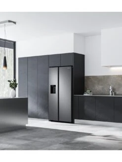 Samsung Series 8 RS68A884CSL/EU American-Style Fridge Freezer with SpaceMax™ Technology - C Rated - Silver -Appliance Pro VDEF5 SQ3 0000000035 SILVER SLd1