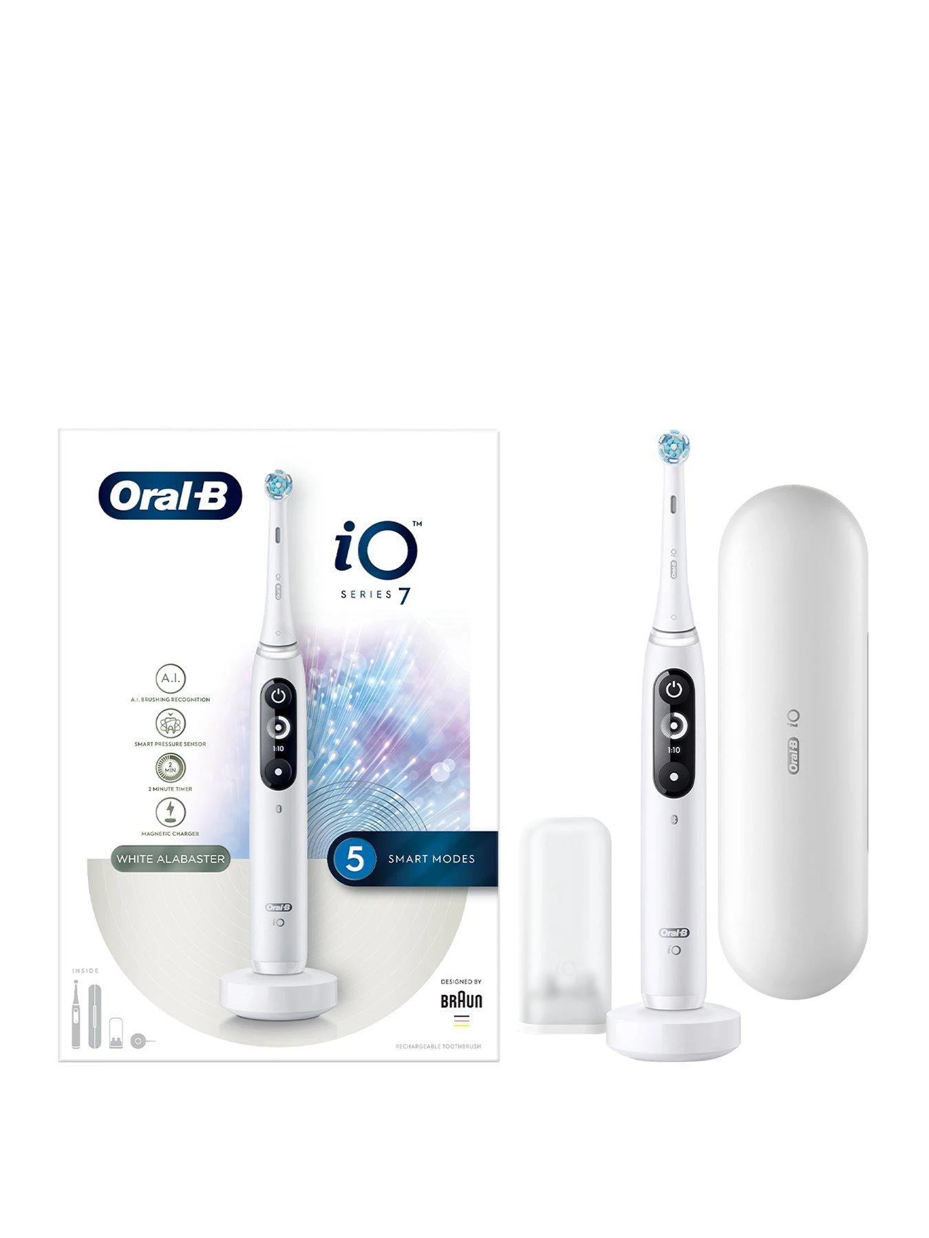 Oral B Oral-B IO7 White Alabaster 3 Oral B Oral-B IO7 White Alabaster