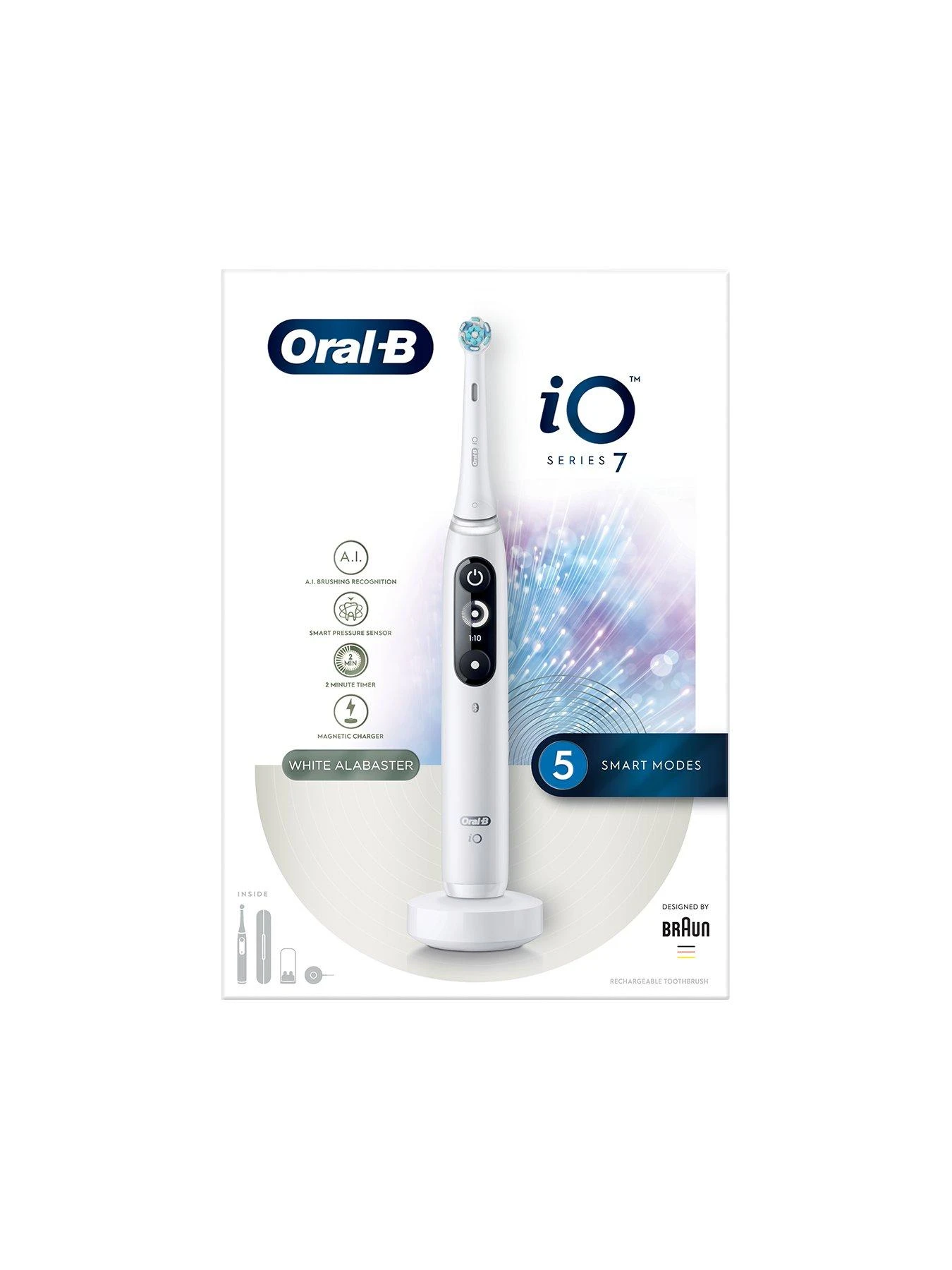 Oral B Oral-B IO7 White Alabaster 4 Oral B Oral-B IO7 White Alabaster - Image 2