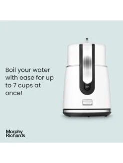 Morphy Richards Signature Matt Kettle Matt Moonlight White -Appliance Pro VERMT SQ3 0000000013 WHITE SLd1