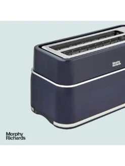 Morphy Richards Signature Matt 4-Slice Toaster Matt Midnight Blue -Appliance Pro VERMX SQ4 0000000020 BLUE SLd2