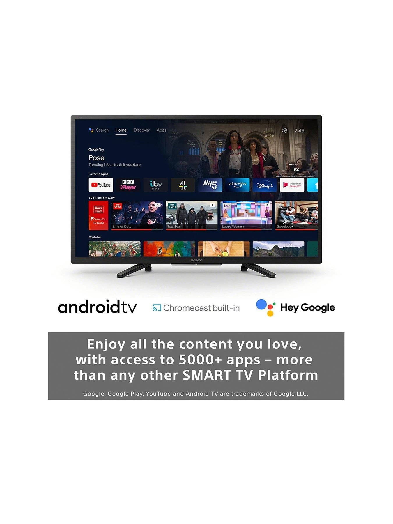 Sony KD32W8001PU, 32 Inch, HD-Ready, Smart TV 5 Sony KD32W8001PU, 32 Inch, HD-Ready, Smart TV - Image 3