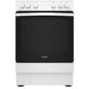 Indesit IS67G1PMW 60cm, Single Dual Fuel Cooker With Gas Hob - White -Appliance Pro VFDYY SQ1 0000000013 WHITE SLf