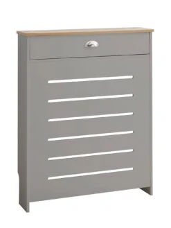 Lloyd Pascal Henley Mini Radiator Cover Grey/oak -Appliance Pro VFE2E SQ3 0000000311 GREY OAK SLd