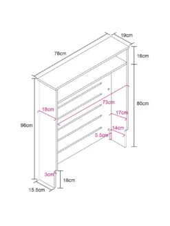 Lloyd Pascal Henley Mini Radiator Cover Grey/oak -Appliance Pro VFE2E SQ4 0000000311 GREY OAK SLd1