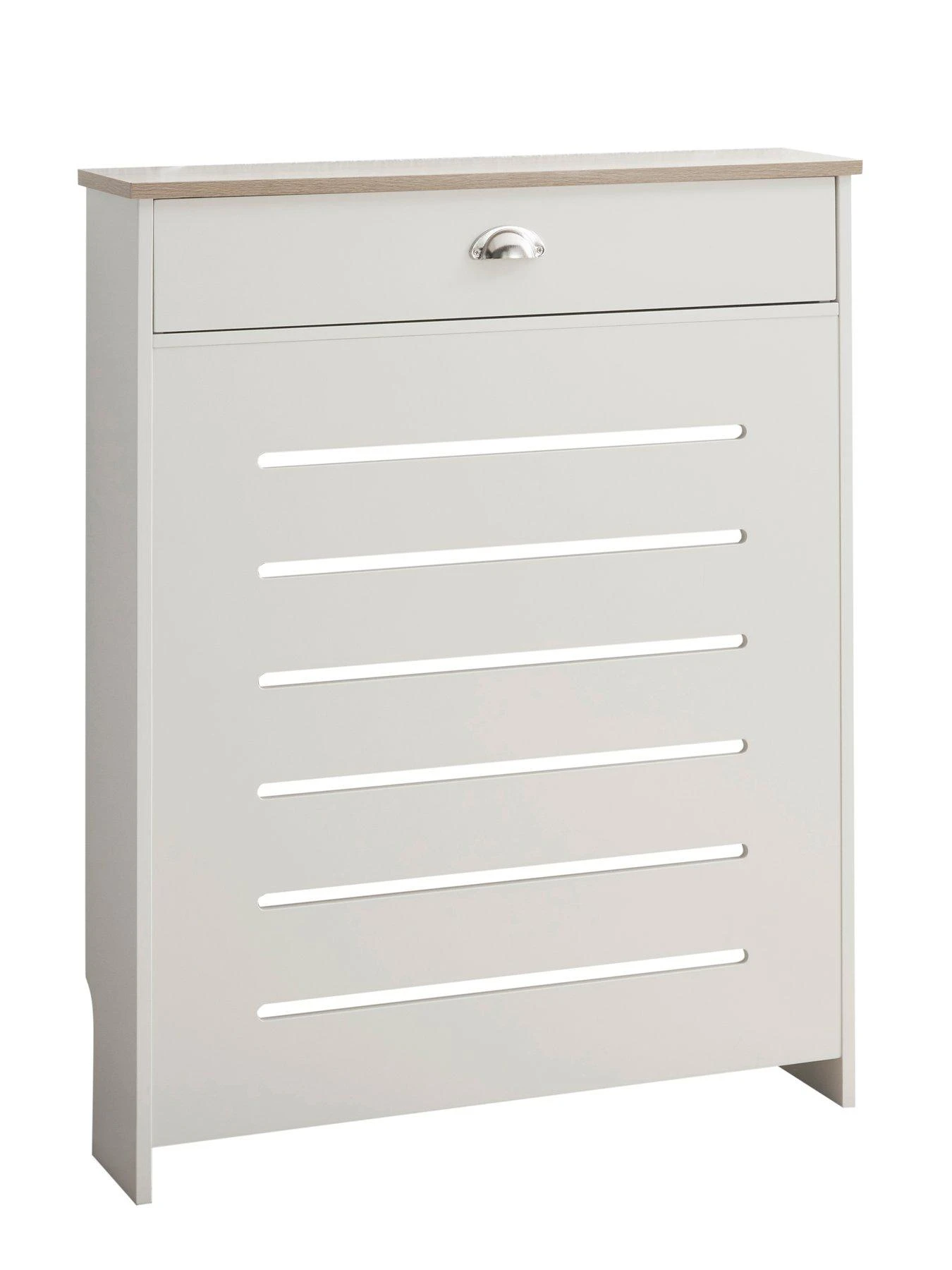 Lloyd Pascal Henley Mini Radiator Cover Cream/oak 5 Lloyd Pascal Henley Mini Radiator Cover Cream/oak - Image 3