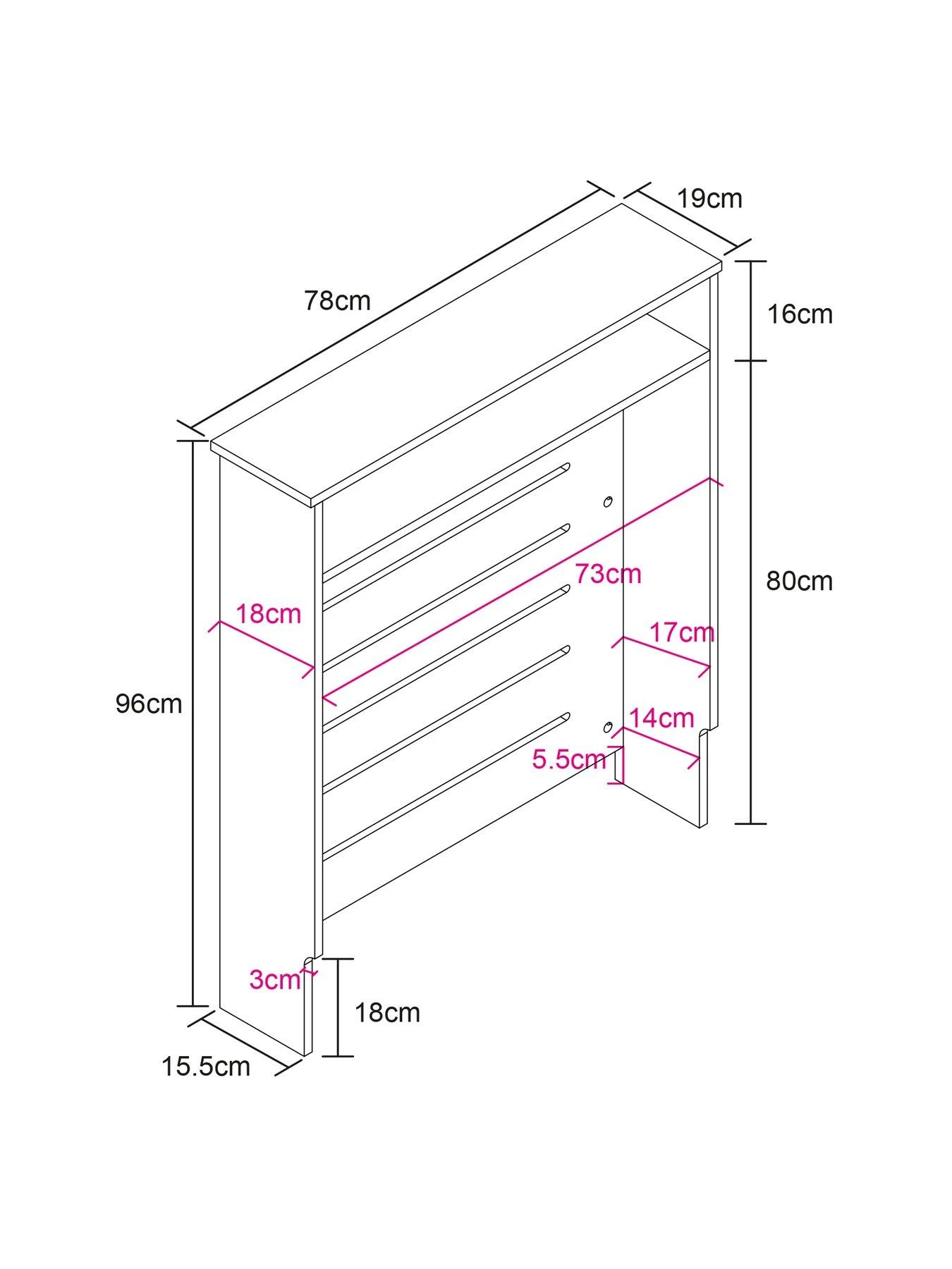 Lloyd Pascal Henley Mini Radiator Cover Cream/oak 6 Lloyd Pascal Henley Mini Radiator Cover Cream/oak - Image 4