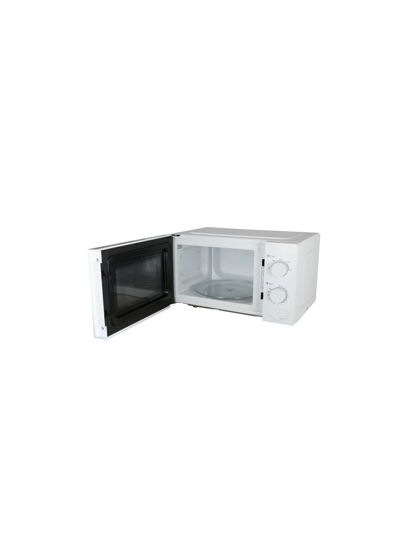 Swan 20L 700W Manual Microwave- White 5 Swan 20L 700W Manual Microwave- White - Image 3