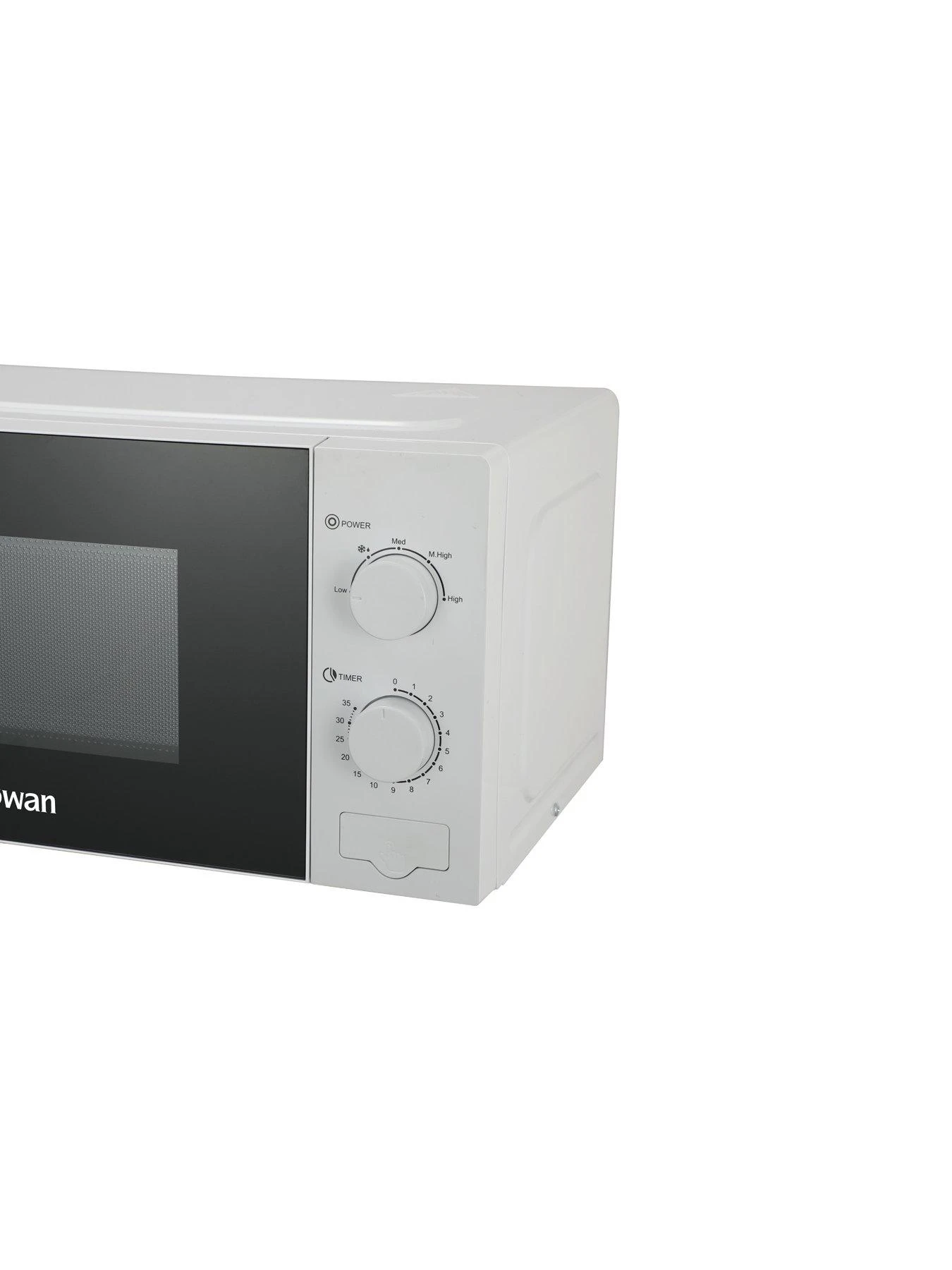 Swan 20L 700W Manual Microwave- White 6 Swan 20L 700W Manual Microwave- White - Image 4