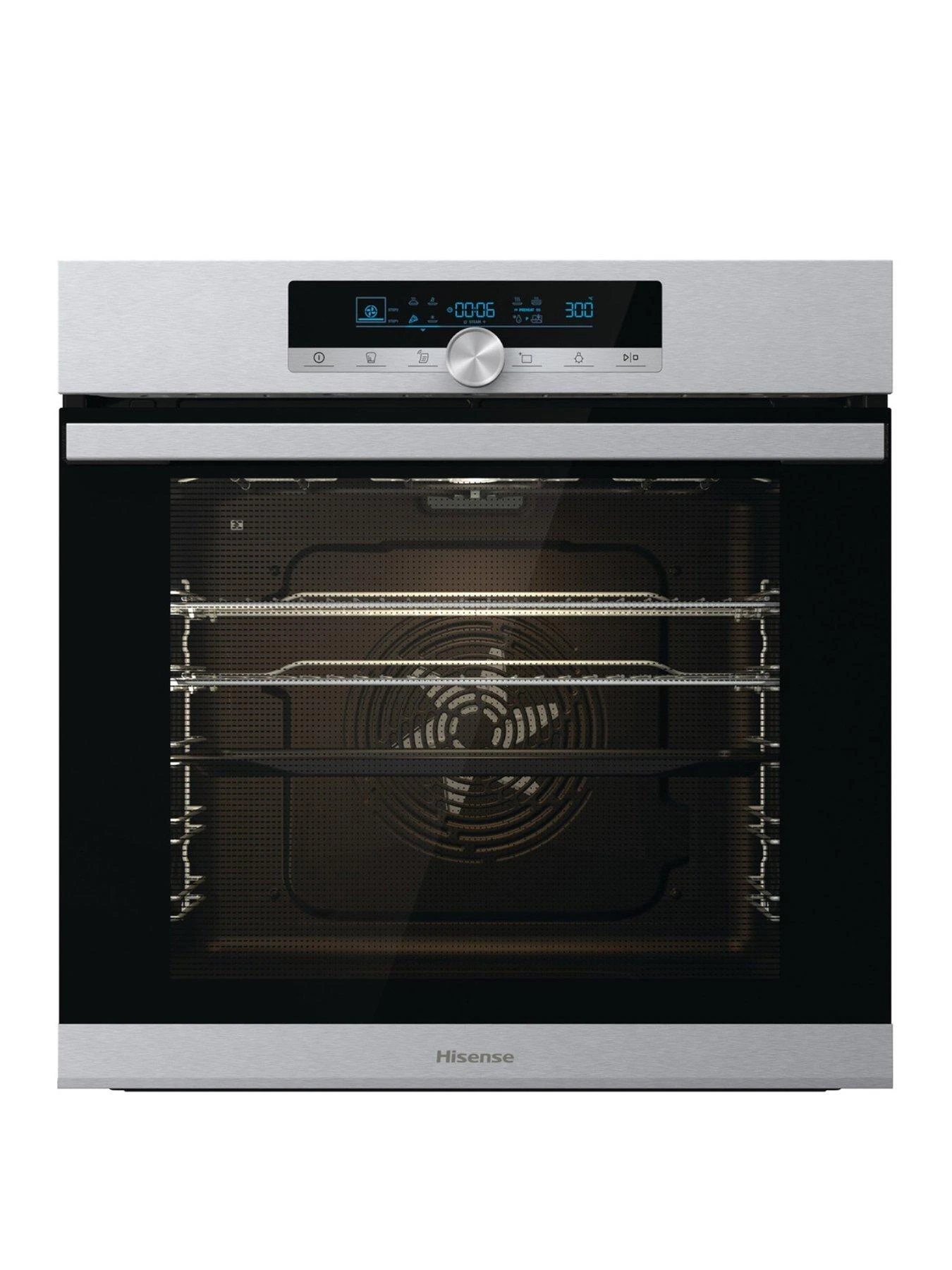 Hisense BSA65332AX Built In Electric Single Oven - Stainless Steel 3 Hisense BSA65332AX Built In Electric Single Oven - Stainless Steel