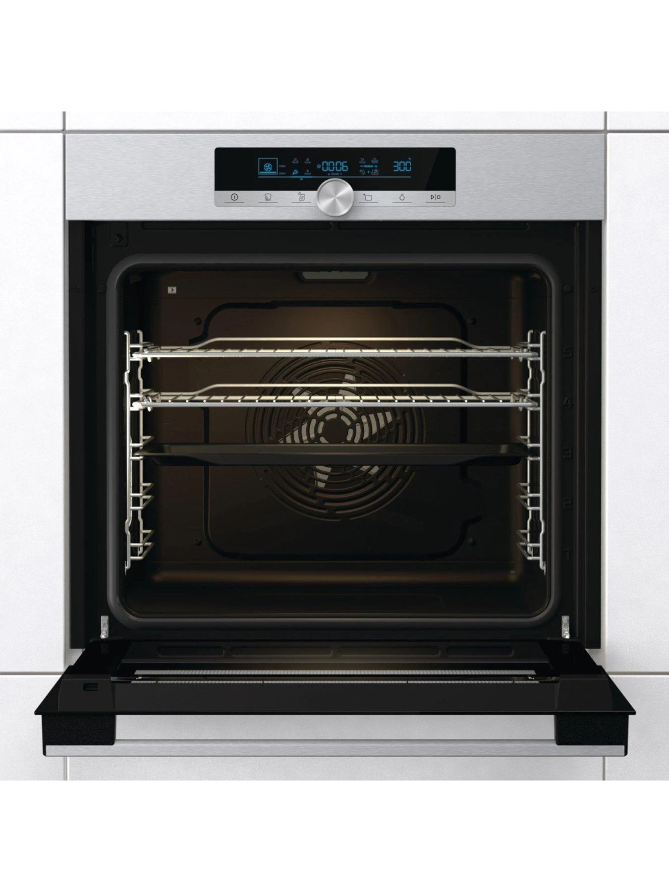 Hisense BSA65332AX Built In Electric Single Oven - Stainless Steel 5 Hisense BSA65332AX Built In Electric Single Oven - Stainless Steel - Image 3