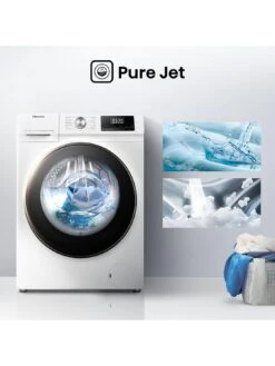 Hisense 3 Series WDQY1014EVJM 10kg Washer Dryer - White -Appliance Pro VGMDK SQ3 0000000013 WHITE SLd1