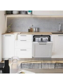 Hisense HV623D15UK Full-Size Fully Integrated 30 Minute Quick Wash, 14 Place Dishwasher -Appliance Pro VGMDR SQ6 0000000013 WHITE SLd4