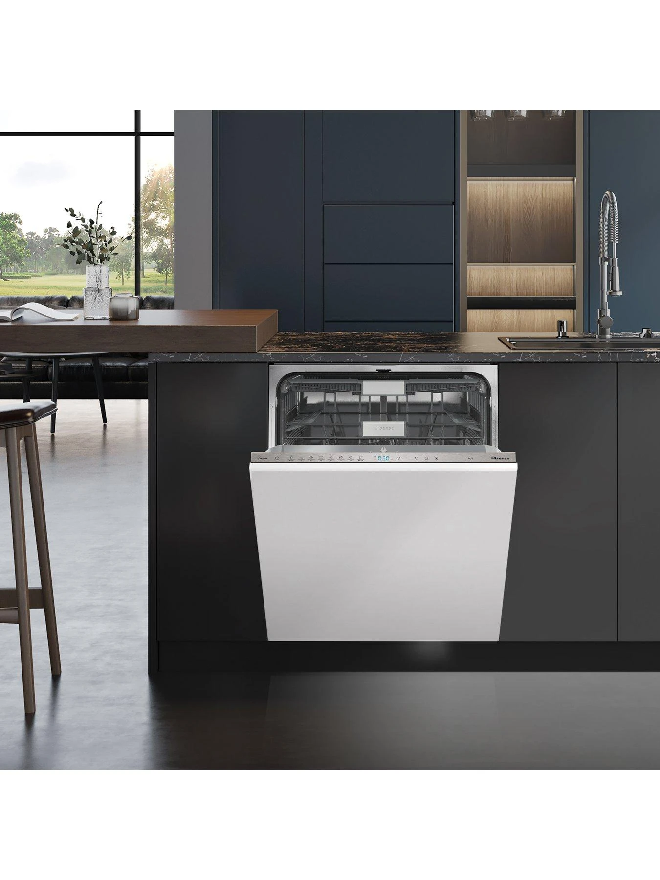 Hisense HV673C61UK Fullsize 16-Place Fully Integrated Dishwasher 7 Hisense HV673C61UK Fullsize 16-Place Fully Integrated Dishwasher - Image 5