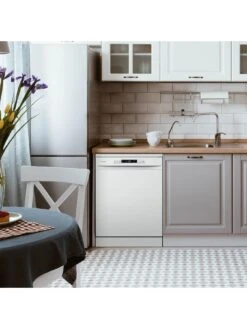 Hisense HS622E90WUK 13-Place Freestanding Dishwasher - White -Appliance Pro VGMF2 SQ6 0000000013 WHITE SLd4