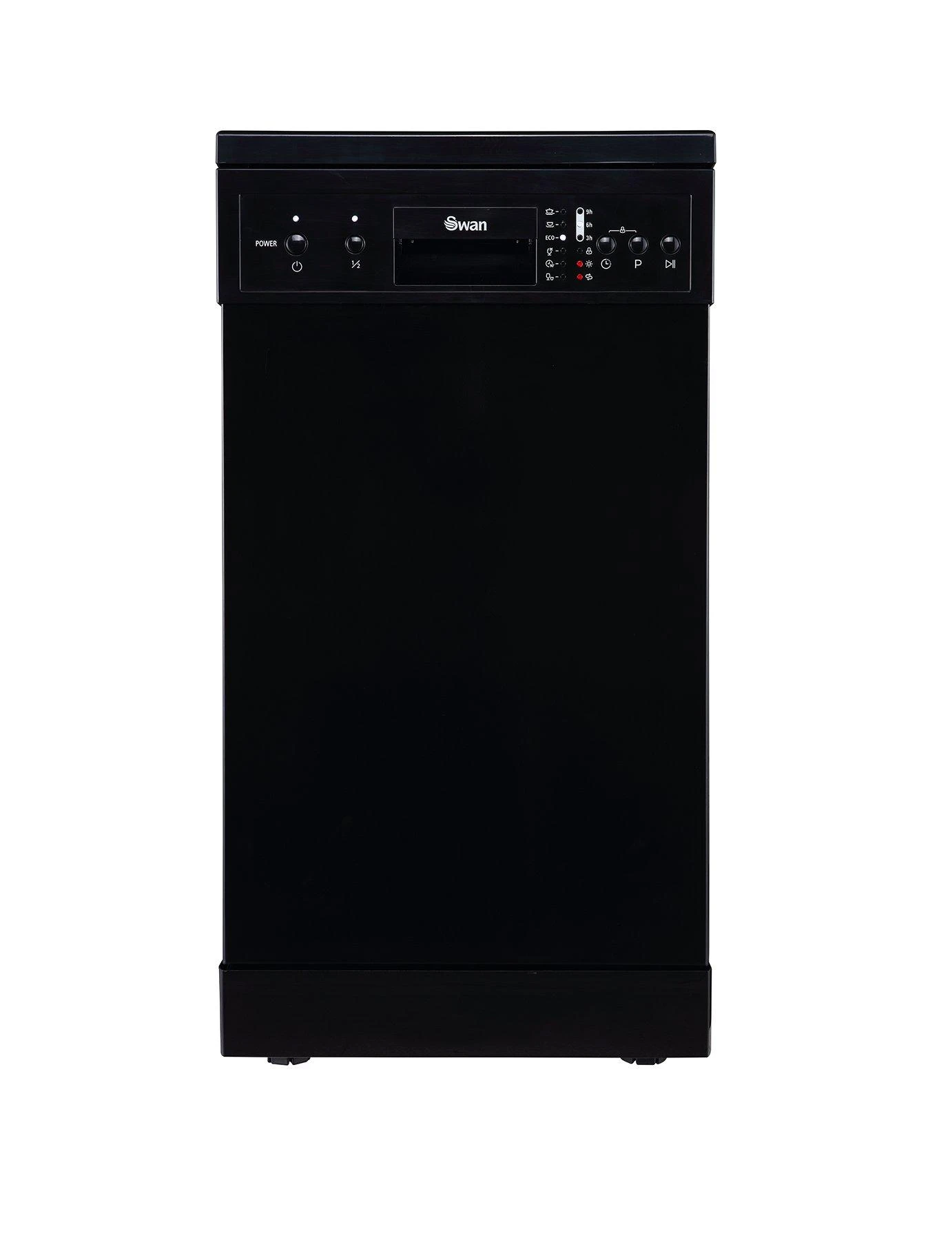 Swan SDW751140B 9-Place Slimline Dishwasher - Black 3 Swan SDW751140B 9-Place Slimline Dishwasher - Black
