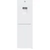 Hoover HOCT3L517FWWK 55cm Wide 50/50 Freestanding Low Frost Fridge Freezer With Water Dispenser - White -Appliance Pro VH1MV SQ1 0000000013 WHITE SLf