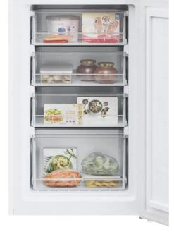 Hoover HOCT3L517FWWK 55cm Wide 50/50 Freestanding Low Frost Fridge Freezer With Water Dispenser - White -Appliance Pro VH1MV SQ5 0000000013 WHITE SLd3
