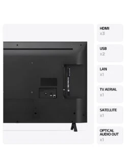 LG 2023 UR78 43-inch, 4K Ultra HD, Smart TV -Appliance Pro VI2WR SQ5 0000000005 GREY SLd1