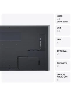 LG OLED83G36LA 83 Inch, OLED, 4K UHD, Smart TV -Appliance Pro VI2WV SQ5 0000000035 SILVER SLd1