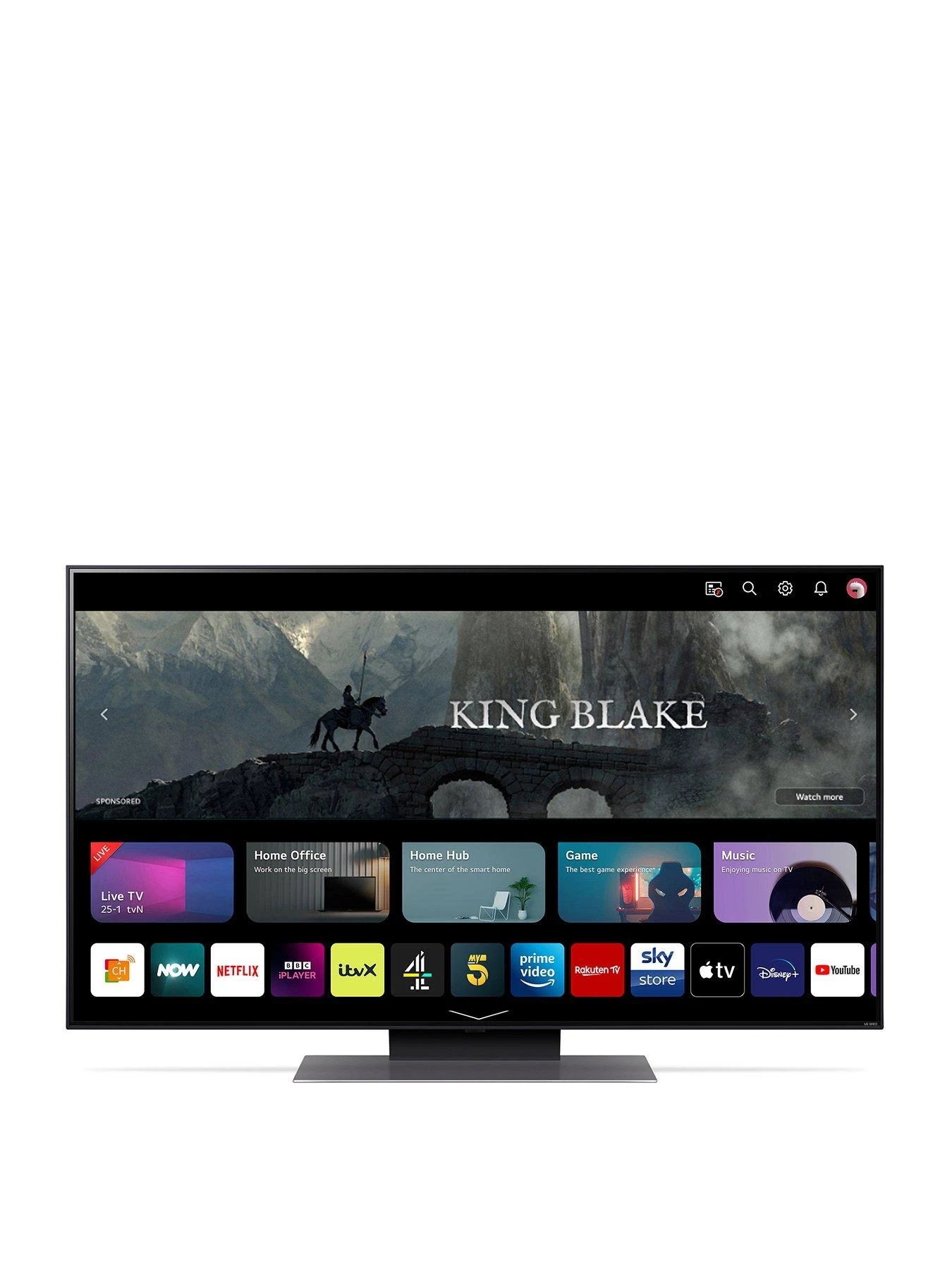 LG 2023 QNED81 - 50-inch, 4K Ultra HD HDR, QNED NanoCell, Smart TV 5 LG 2023 QNED81 - 50-inch, 4K Ultra HD HDR, QNED NanoCell, Smart TV - Image 3