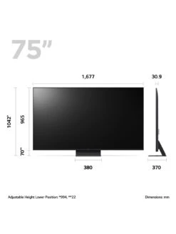 LG 75UR91006LA 2023 UR91 - 75-inch, 4K Ultra HD HDR, Smart TV -Appliance Pro VI2X5 SQ4 0000000020 BLUE SLd