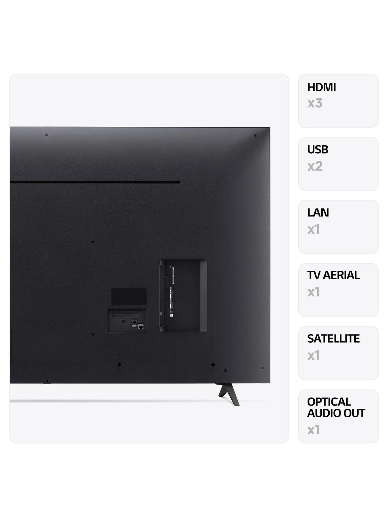 LG 2023 UR80 - 55-inch, LED, 4K Ultra HD, HDR, Smart TV 55UR80006LJ 7 LG 2023 UR80 - 55-inch, LED, 4K Ultra HD, HDR, Smart TV 55UR80006LJ - Image 5