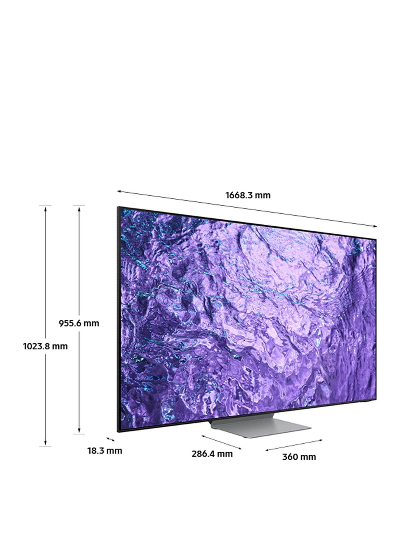 Samsung QE75QN700C, 75 Inch, Neo QLED, 8K HDR, Smart TV With Dolby Atmos 4 Samsung QE75QN700C, 75 Inch, Neo QLED, 8K HDR, Smart TV With Dolby Atmos - Image 2