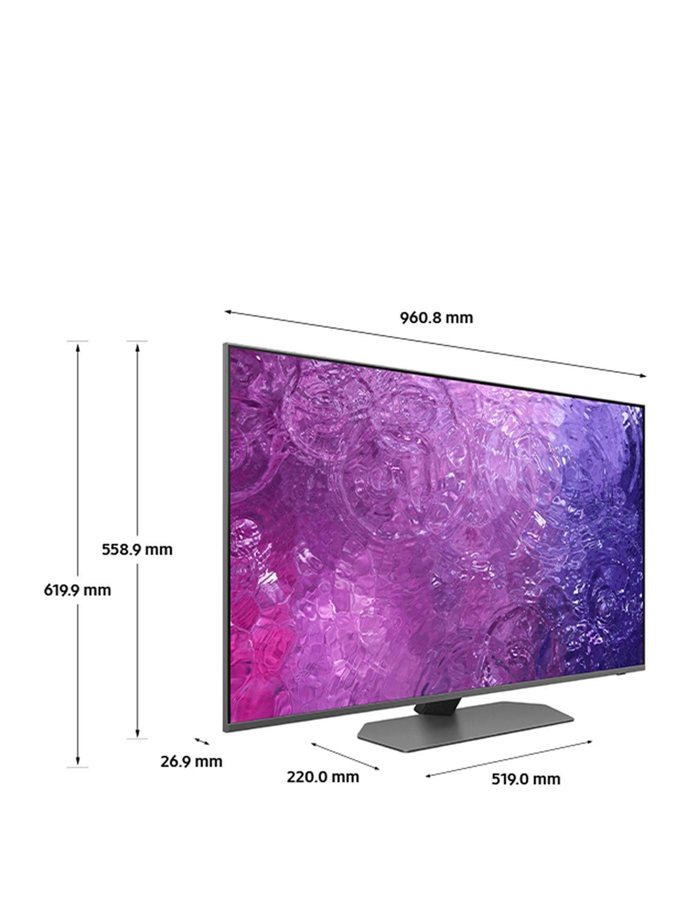 Samsung QE43QN90C, 43 Inch, Neo QLED, 4K HDR+, Smart TV With Dolby Atmos 4 Samsung QE43QN90C, 43 Inch, Neo QLED, 4K HDR+, Smart TV With Dolby Atmos - Image 2