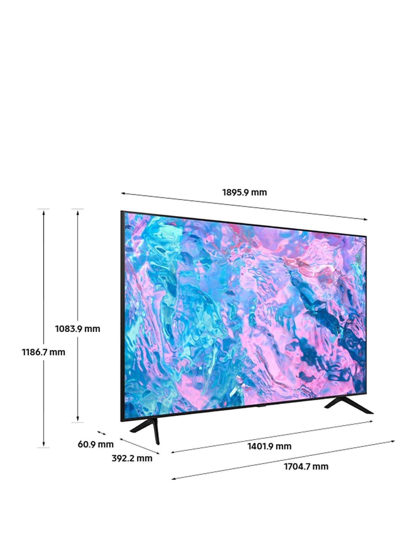 Samsung UE85CU7100, 85 Inch, 4K Ultra HD, Smart TV 4 Samsung UE85CU7100, 85 Inch, 4K Ultra HD, Smart TV - Image 2