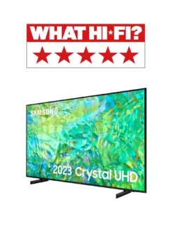 Samsung UE55CU8000, 55 Inch, Crystal, 4K Ultra HD, Smart TV -Appliance Pro VIFFD SQ5 0000000004 BLACK SLd1