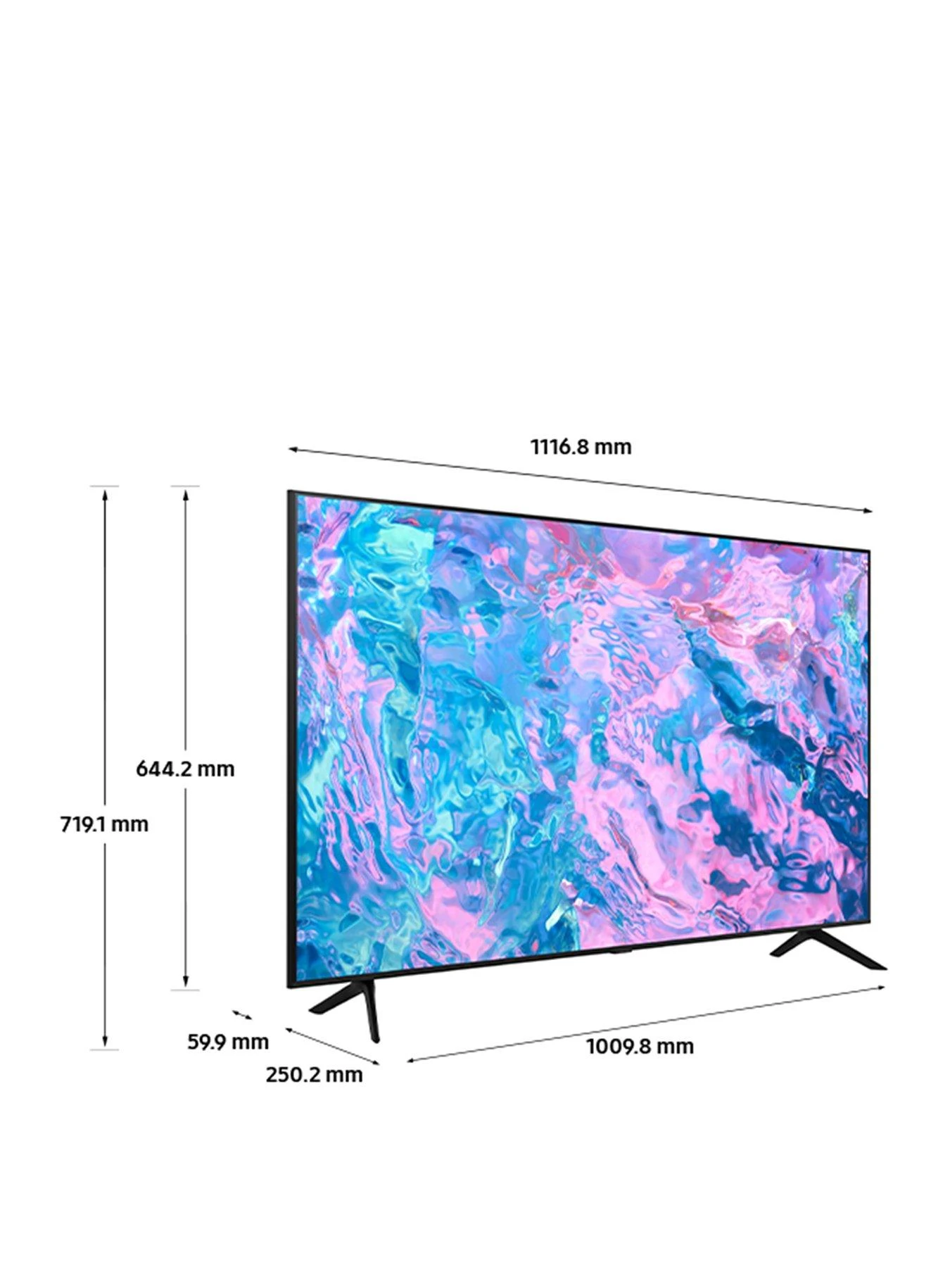 Samsung UE50CU7100, 50 Inch, 4K Ultra HD, Smart TV 4 Samsung UE50CU7100, 50 Inch, 4K Ultra HD, Smart TV - Image 2