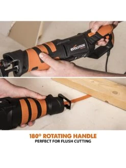 EVOLUTION R230RCP Multi-Material Reciprocating Saw -Appliance Pro VIH1P SQ4 0000000088 NO COLOR SLd2