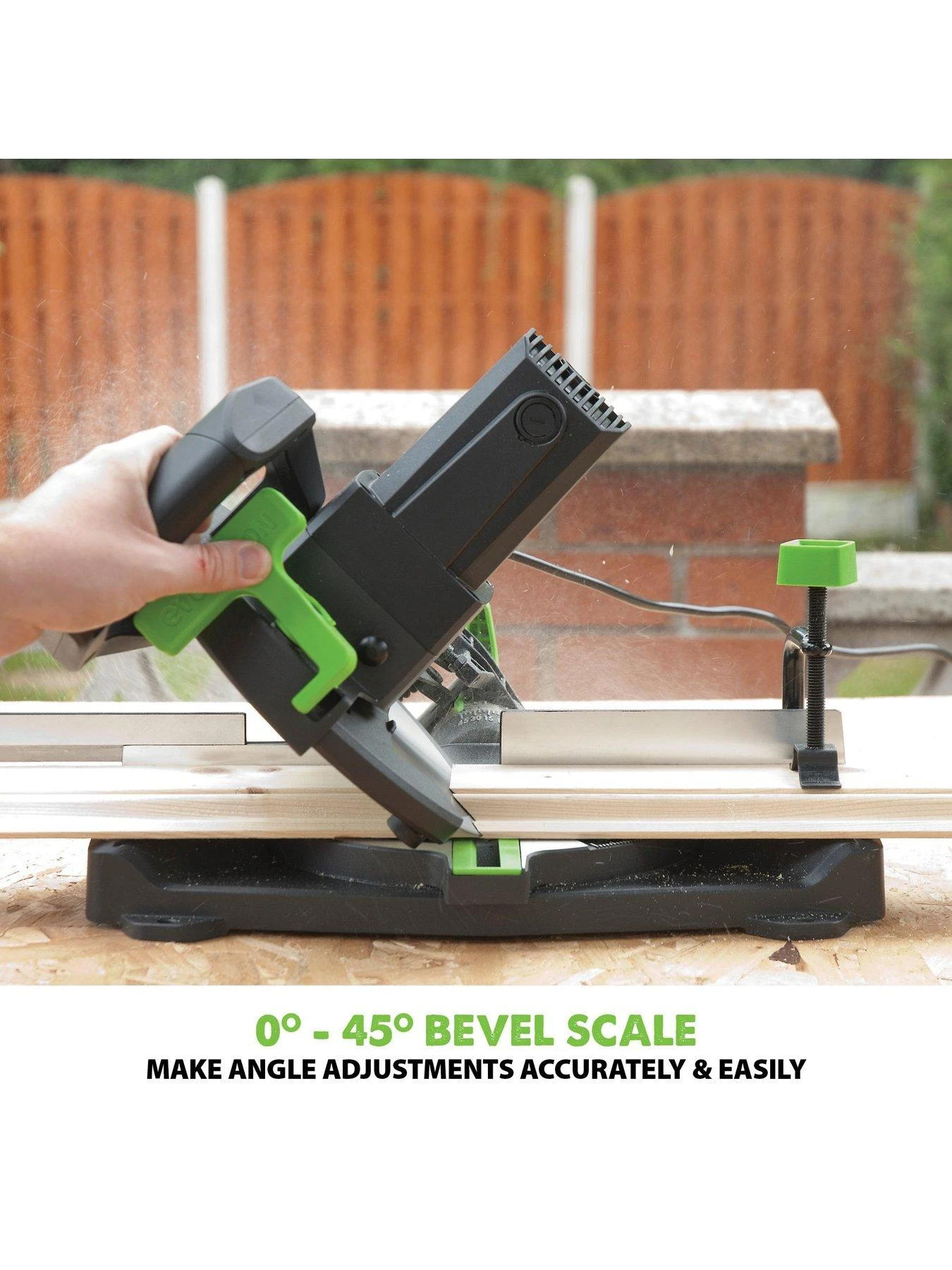 EVOLUTION F210CMS Fury 210mm MP Compound Mitre Saw 8 EVOLUTION F210CMS Fury 210mm MP Compound Mitre Saw - Image 6