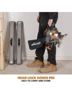 EVOLUTION R185CMS-Li 185mm 18V Li-Ion EXT Cordless Compound Mitre Saw - Tool Only 15 EVOLUTION R185CMS-Li 185mm 18V Li-Ion EXT Cordless Compound Mitre Saw - Tool Only -Appliance Pro VIH1W SQ6 0000000088 NO COLOR SLd4