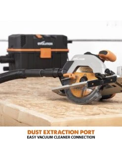 EVOLUTION R165CCS-Li 165mm 18V Li-Ion EXT Cordless Circular Saw - Tool Only 14 EVOLUTION R165CCS-Li 165mm 18V Li-Ion EXT Cordless Circular Saw - Tool Only -Appliance Pro VIH1X SQ6 0000000088 NO COLOR SLd4