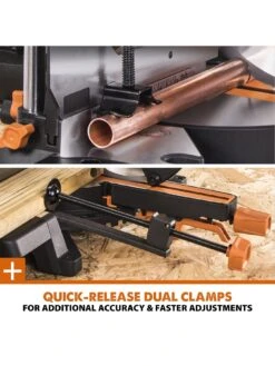 EVOLUTION R255SMS-DB+ Pro-Pack 255mm Multi-Material Double Bevel Sliding Mitre Saw -Appliance Pro VIH2A SQ3 0000000088 NO COLOR SLd1