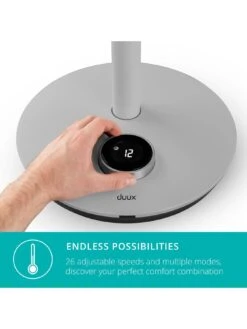 Duux Whisper Flex Smart Wireless Fan - Grey 12 Duux Whisper Flex Smart Wireless Fan - Grey -Appliance Pro VIM30 SQ4 0000000005 GREY SLd2