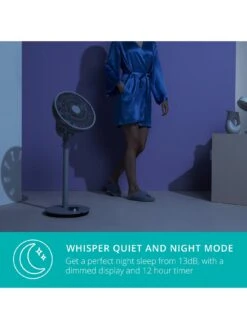 Duux Whisper Flex Smart Wireless Fan - Grey 14 Duux Whisper Flex Smart Wireless Fan - Grey -Appliance Pro VIM30 SQ6 0000000005 GREY SLd4