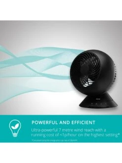 Duux Globe Table Fan - Black -Appliance Pro VIM31 SQ4 0000000004 BLACK SLd2