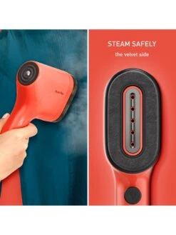 Tefal Pure Pop Clothes Steamer - Coral -Appliance Pro VIQFP SQ5 0000000054 CORAL SLd3