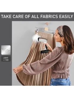 Tefal Handheld Clothes Steamer 120ml 20g/min Steam Output Access Steam Pocket 13 Tefal Handheld Clothes Steamer 120ml 20g/min Steam Output Access Steam Pocket -Appliance Pro VIQFS SQ4 0000000099 N A SLd2