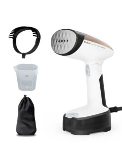 Tefal Handheld Clothes Steamer 120ml 20g/min Steam Output Access Steam Pocket 16 Tefal Handheld Clothes Steamer 120ml 20g/min Steam Output Access Steam Pocket -Appliance Pro VIQFS SQ7 0000000099 N A SLd5