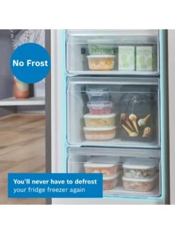 Bosch KGN34NLEAG 50/50 Split, No Frost Fridge Freezer - Inox -Appliance Pro VITUE SQ4 0000003629 INOX SLd2