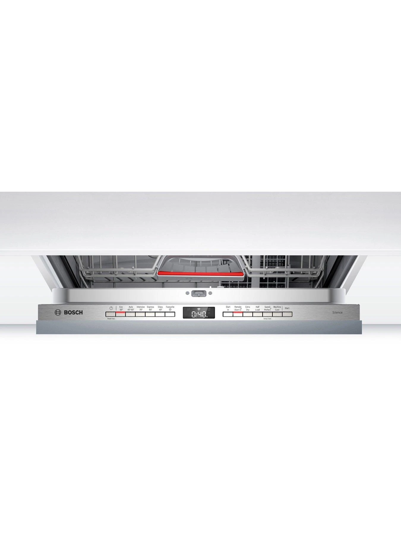 Bosch SMV4HVX38G 13-place Settings Integrated Dishwasher - Stainless Steel 4 Bosch SMV4HVX38G 13-place Settings Integrated Dishwasher - Stainless Steel - Image 2