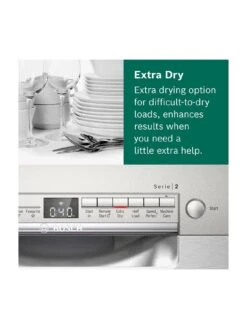 Bosch SMS2HVi66G 13-place Settings Freestanding Dishwasher - Inox -Appliance Pro VITW4 SQ5 0000003629 INOX SLd3
