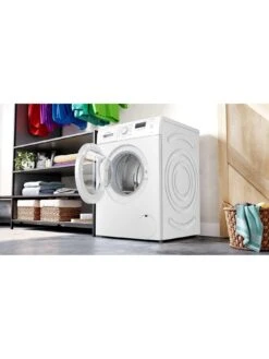 Bosch WAJ28002GB 8kg Load, 1400rpm Spin Freestanding Washing Machine - White -Appliance Pro VITWK SQ2 0000000013 WHITE SLd