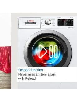 Bosch WAJ28002GB 8kg Load, 1400rpm Spin Freestanding Washing Machine - White -Appliance Pro VITWK SQ4 0000000013 WHITE SLd2