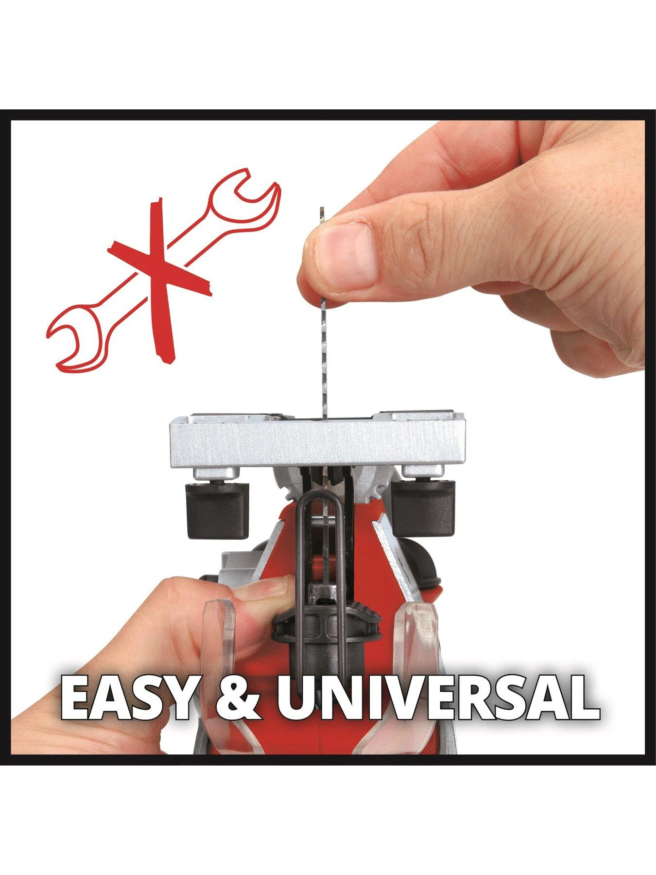 Einhell PXC 80mm Cordless Jigsaw - TE-JS 18 Li-Solo (18V Without Battery) 4 Einhell PXC 80mm Cordless Jigsaw - TE-JS 18 Li-Solo (18V Without Battery) - Image 2